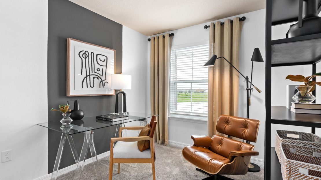 Foxtail - Exterior Unit Model at Lakehaven Estates New Construction