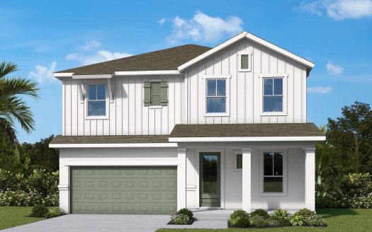 Huffsmith Exterior floorplan