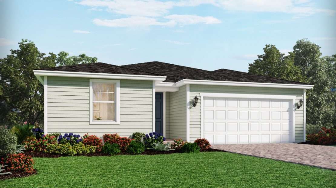 Orchid single-family floorplan