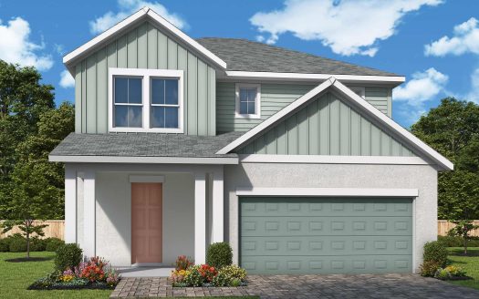 Zander Exterior floorplan