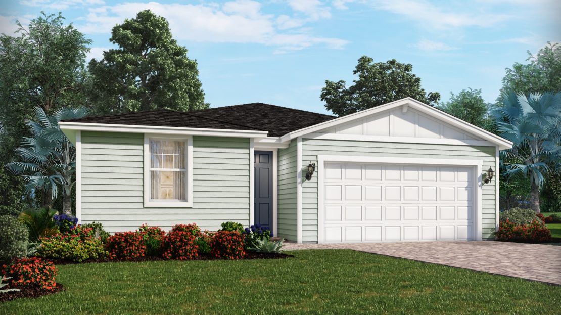 Bluebell single-family floorplan