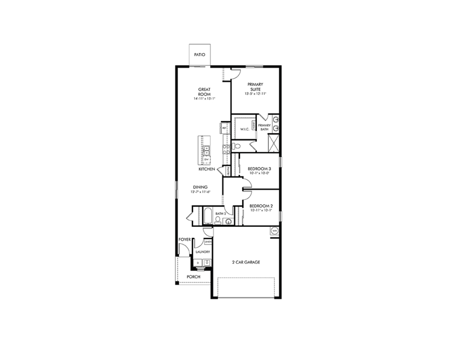 Everglade Model Floorplan