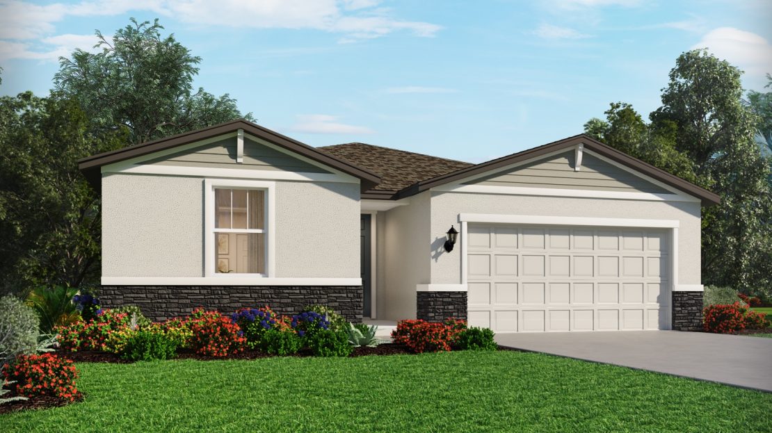 Essex single-family floorplan