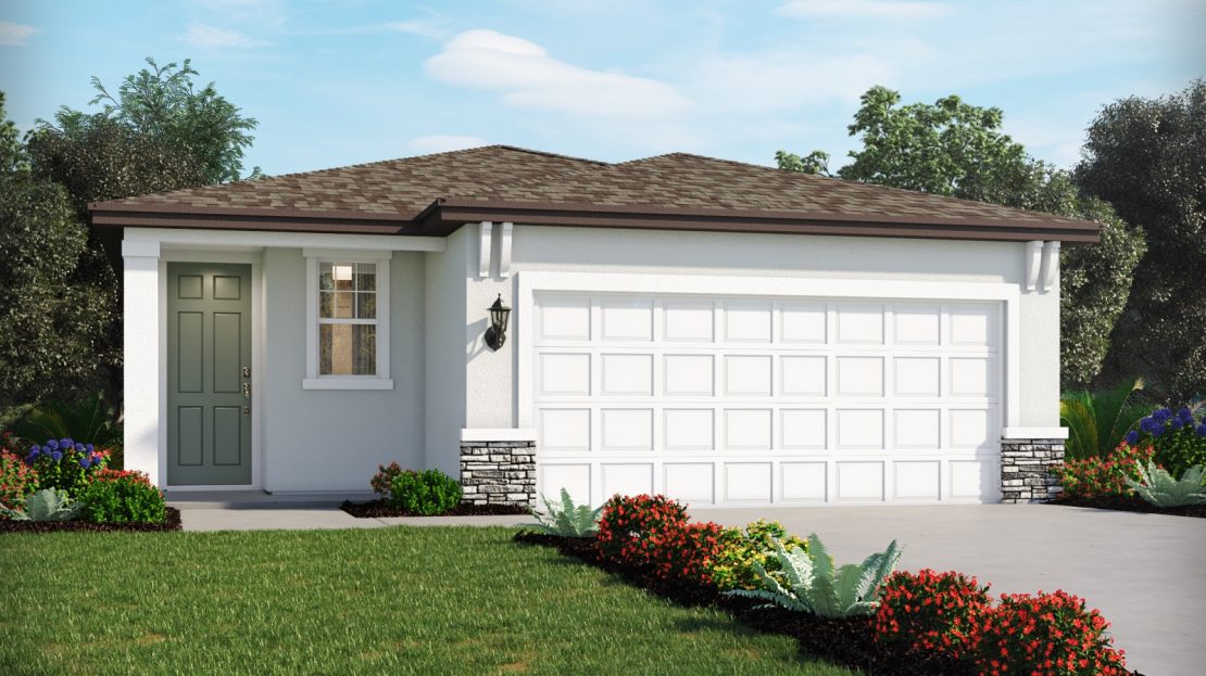 Everglade Exterior floorplan