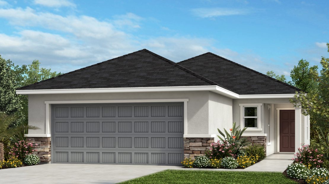 Plan 1511 Modeled Model at Chapel Manor I by KB Home