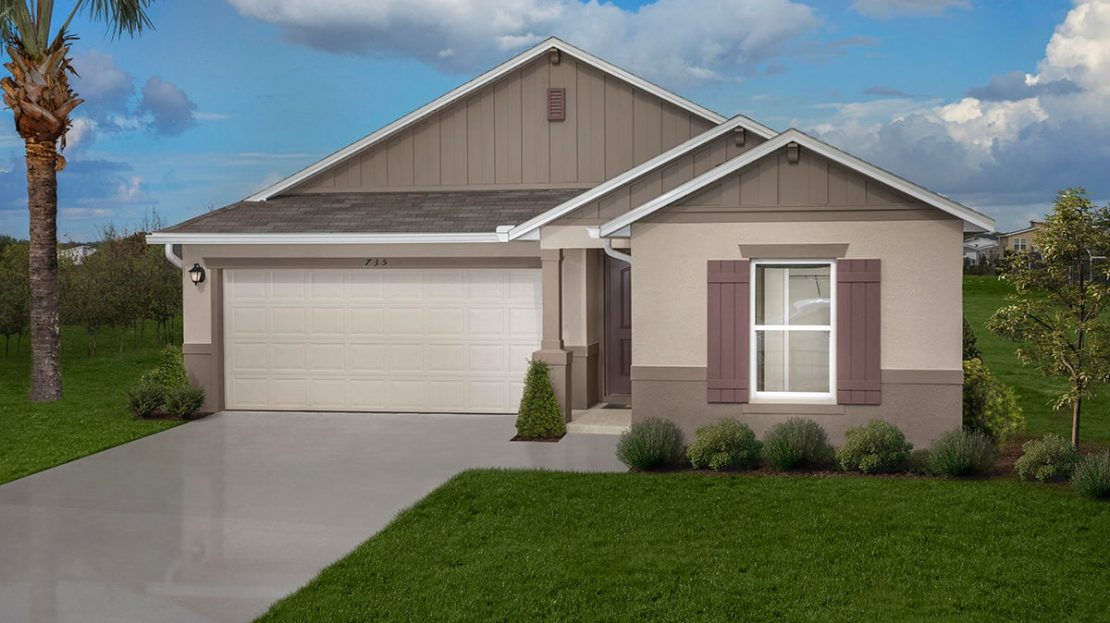 Plan 1662 Modeled Model at The Shores II St. Cloud FL