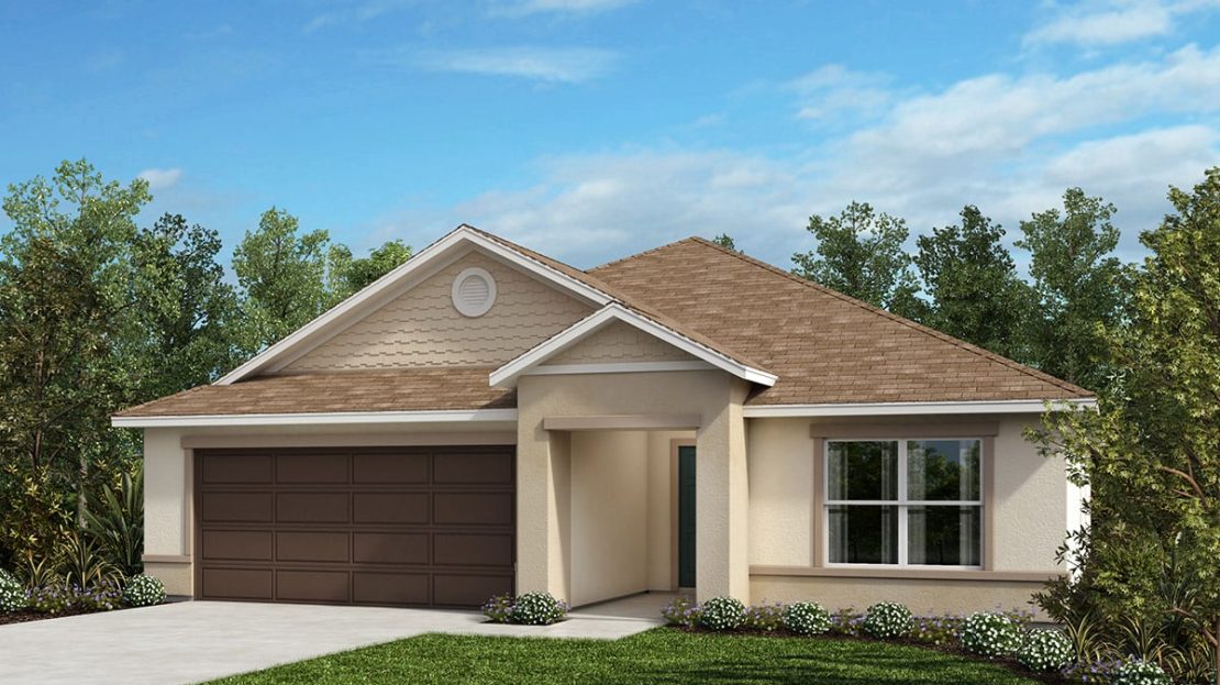 Plan 1989 Modeled Model at Chapel Manor II New Construction