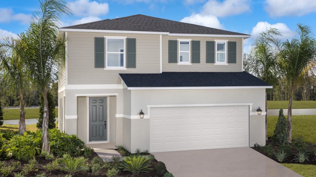 Plan 2107 Modeled Model at Chapel Manor I Zephyrhills FL