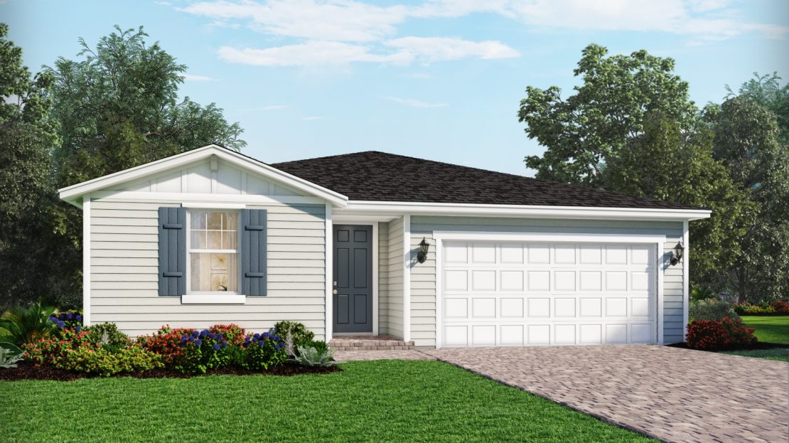 Hibiscus single-family floorplan