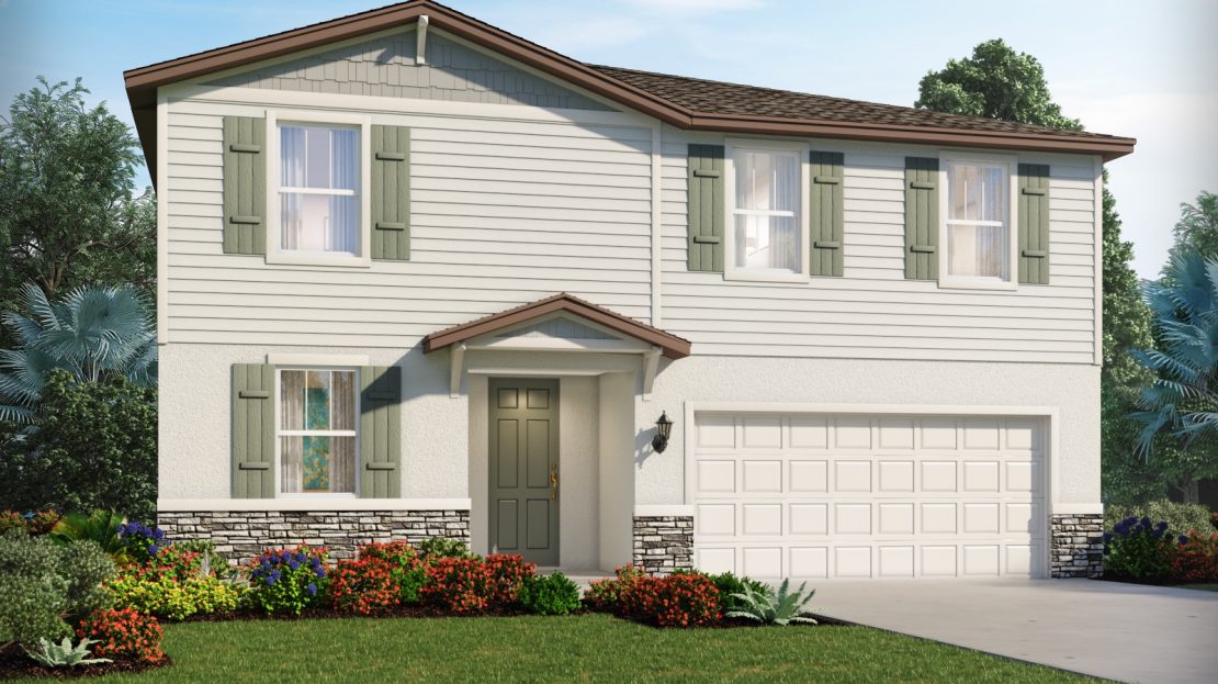 Marigold Exterior floorplan