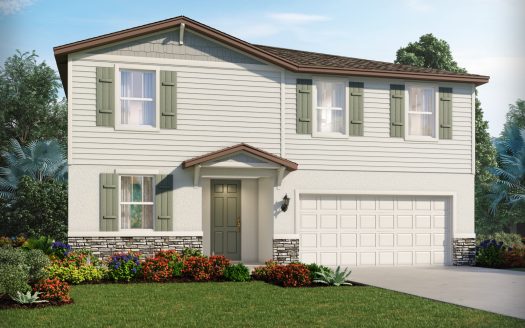 Marigold Exterior floorplan