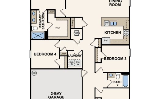 Cabot Single Family floorplan