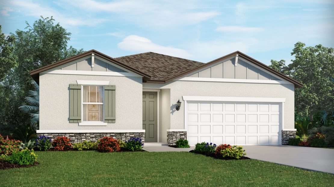 Bergamo Exterior floorplan