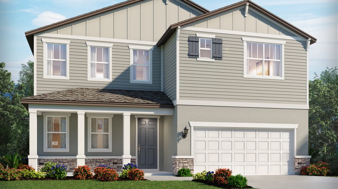 San Marino single-family floorplan