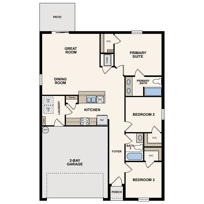Portsmouth First Floor Floorplan