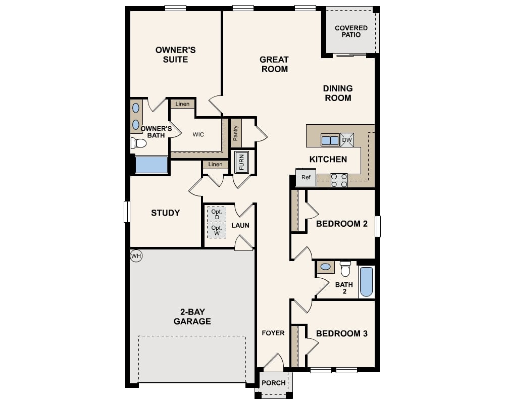 Callahan First Floor Floorplan