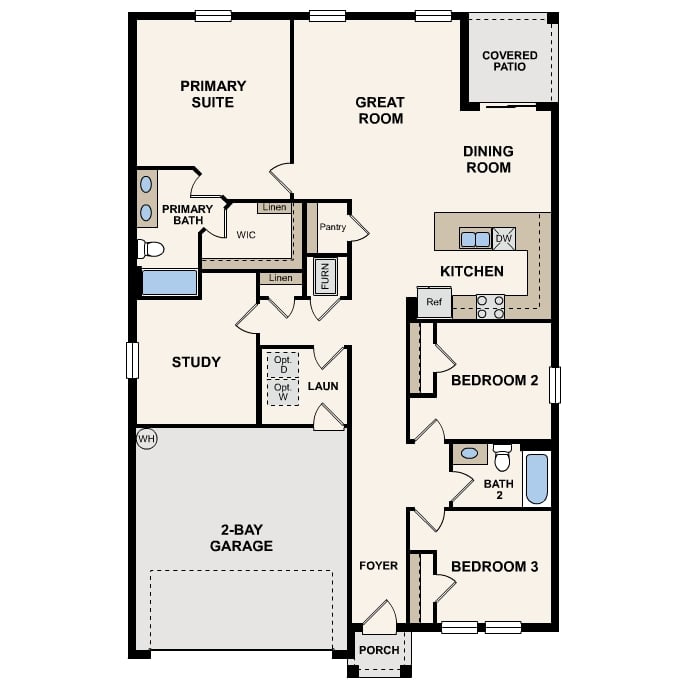 Callahan First Floor Floorplan