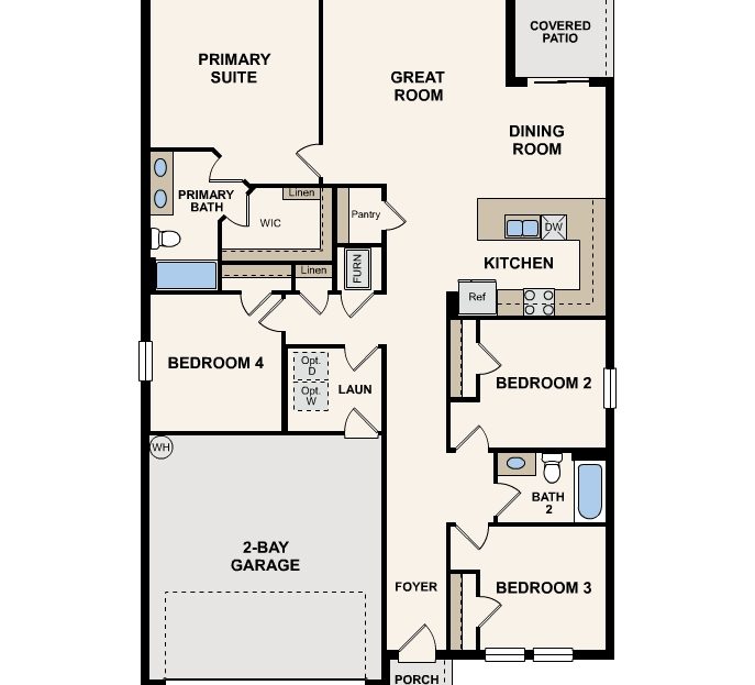Quail-Ridge Single Family floorplan