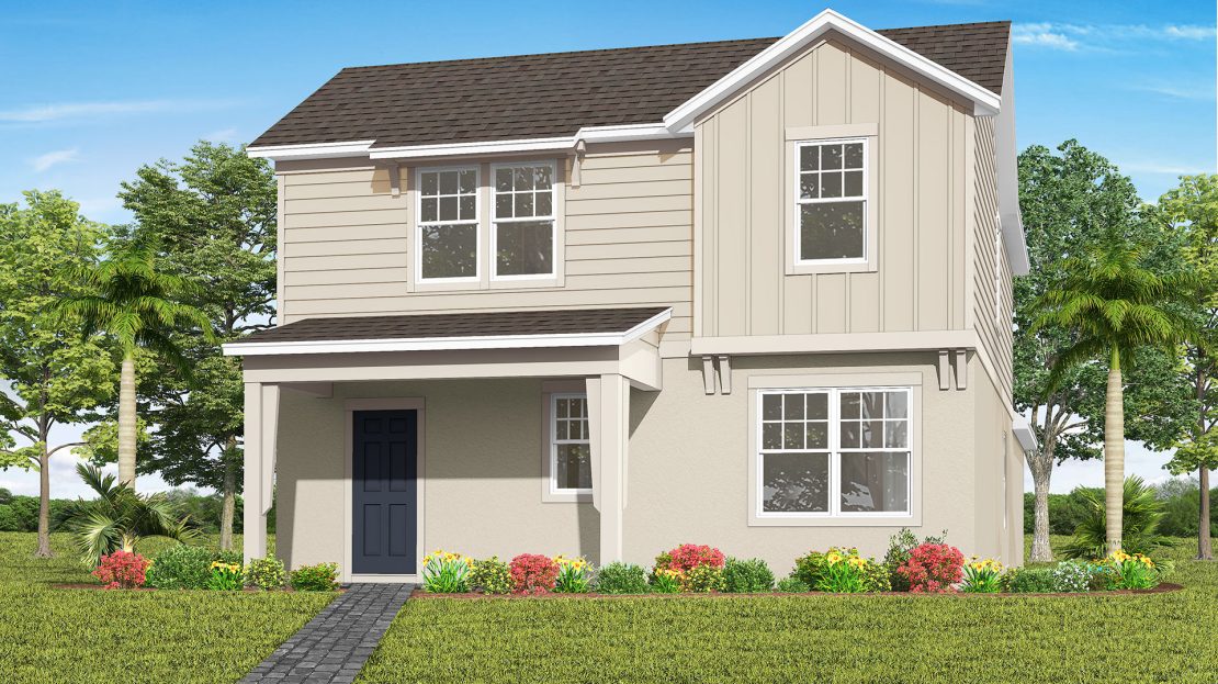 Mabel II Model at Lakehaven Estates New Construction