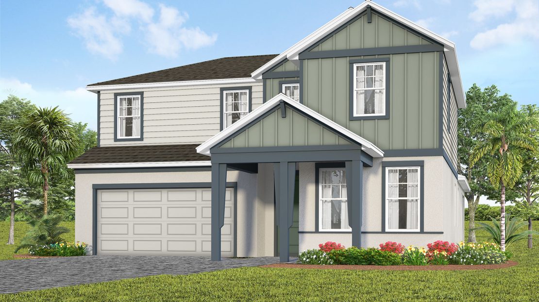Coral Grand Model at Lakehaven Estates New Construction