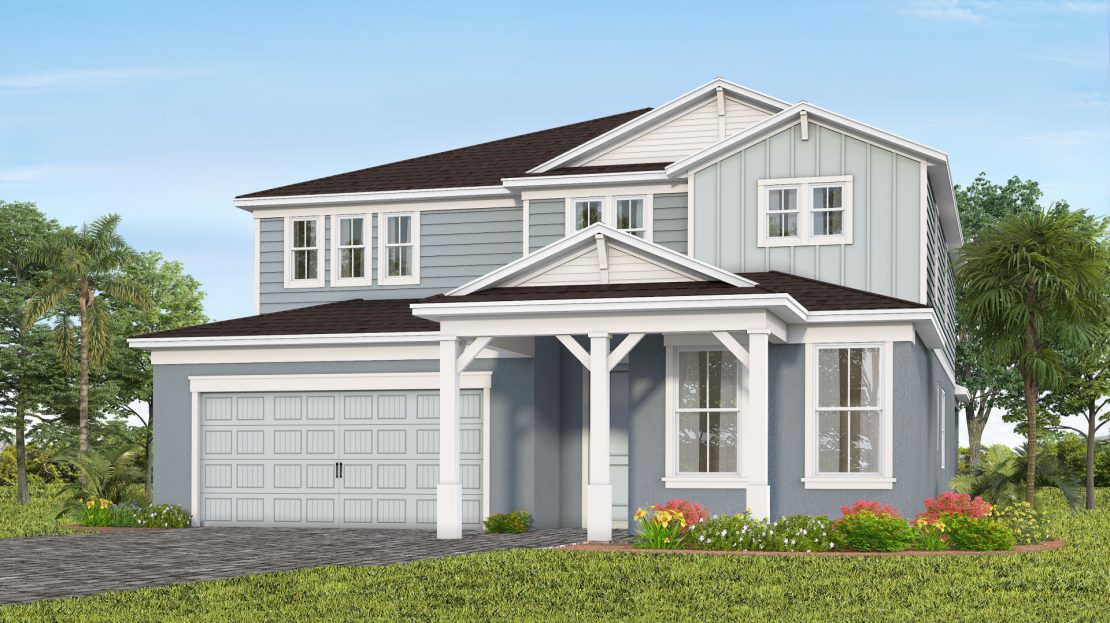 Scarlett Model at Lakehaven Estates New Construction