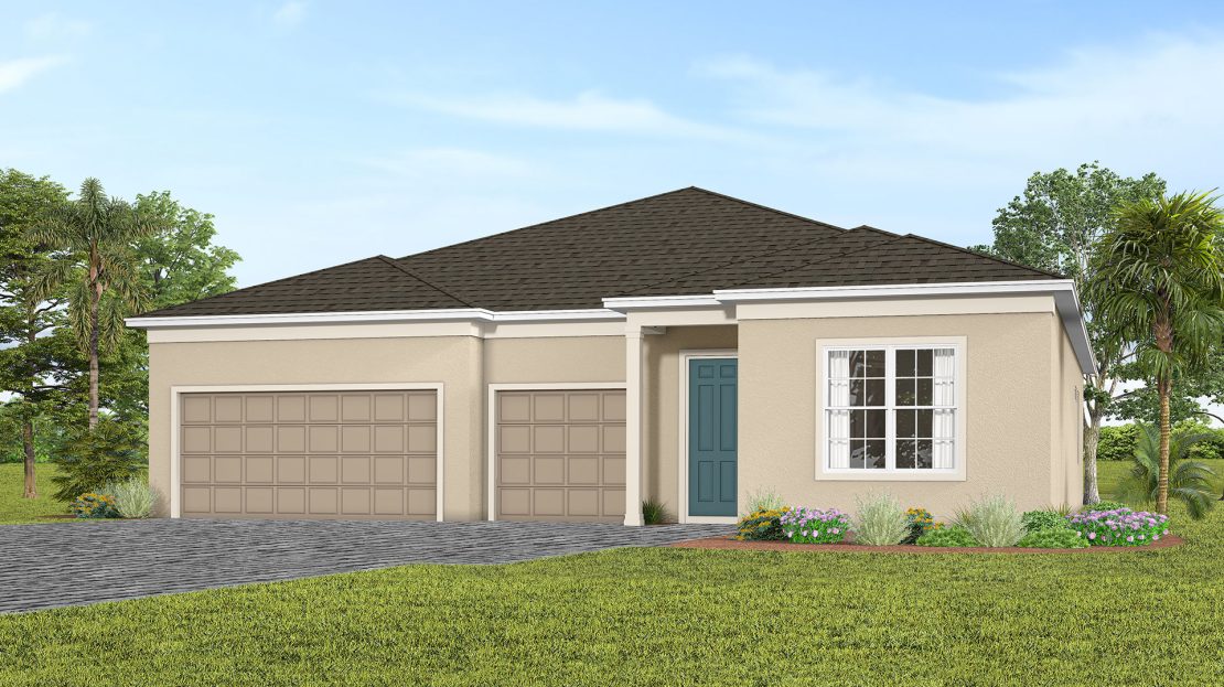 Mahogany Model at Lakehaven Estates New Construction