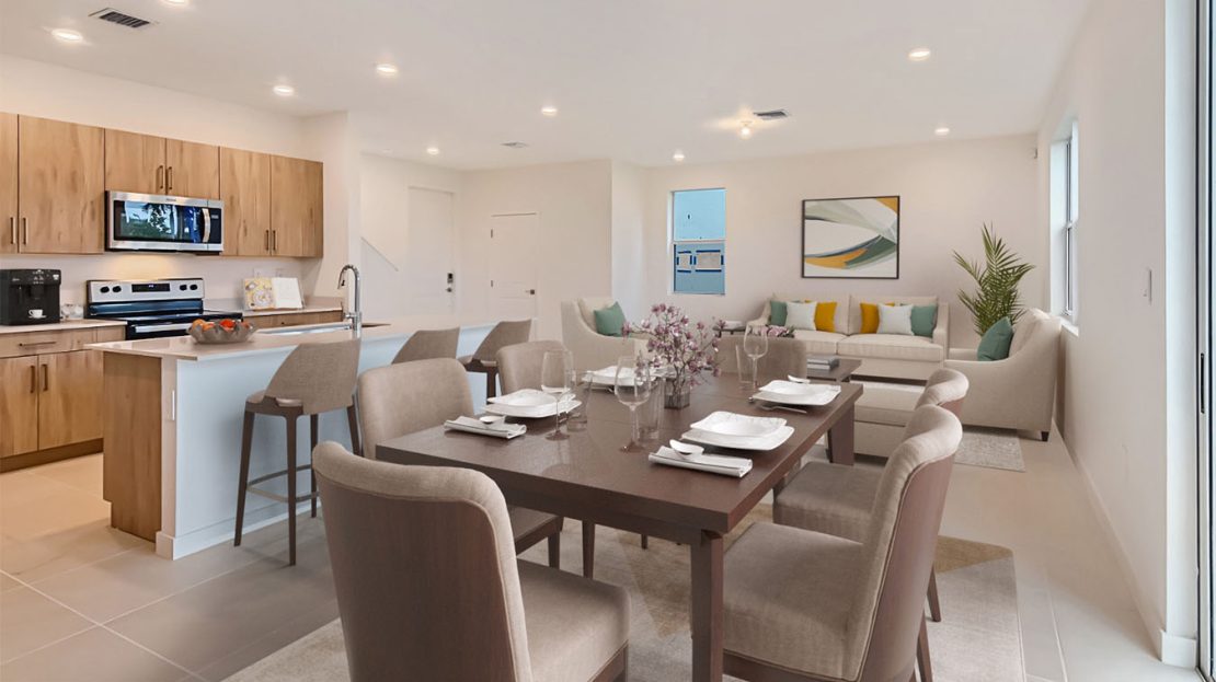 Aisle Single family floorplan