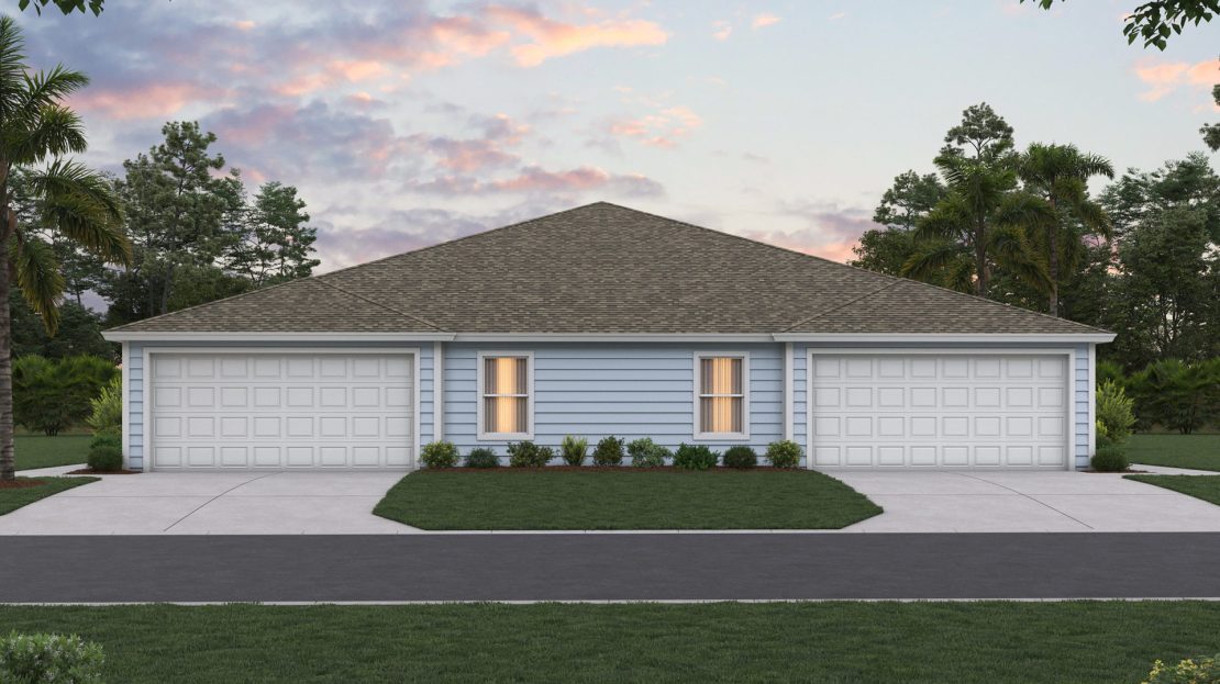 Carrington Duplex floorplan