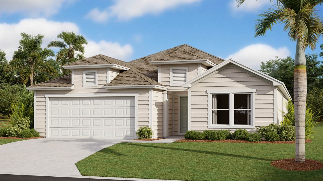 Lantana Single family floorplan