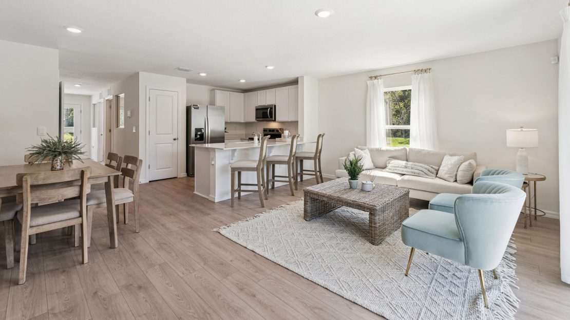 Pearson - End Unit Single family floorplan