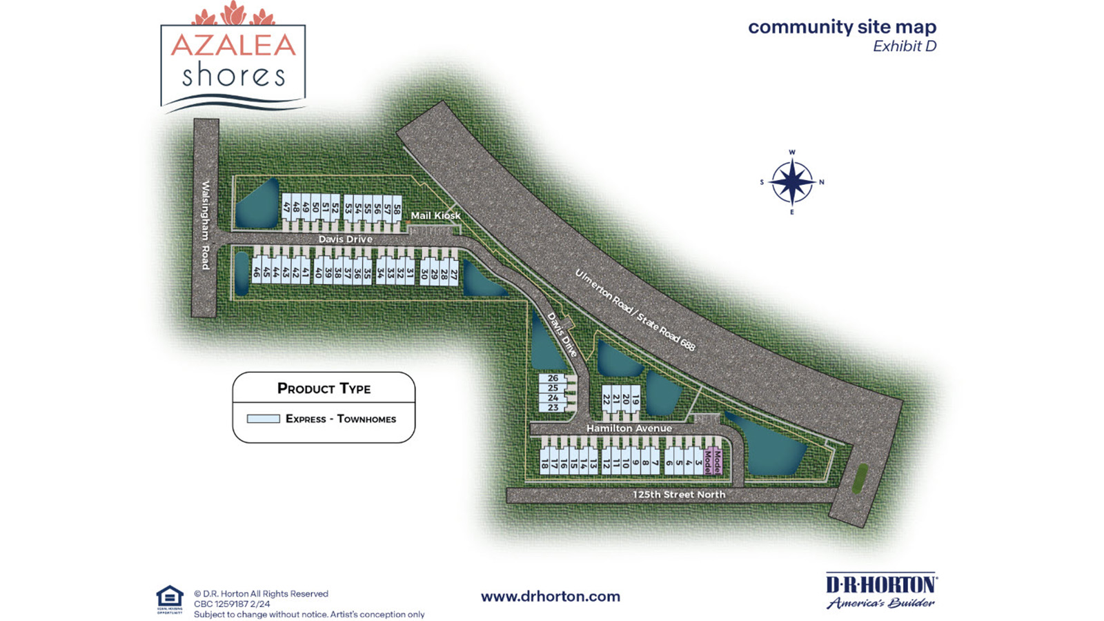Azalea Shores Siteplan