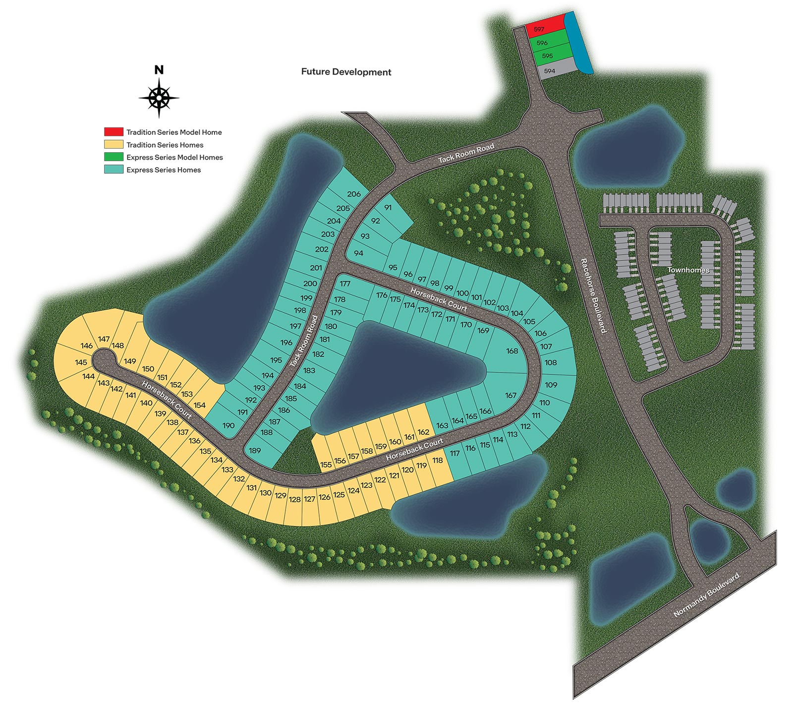 Bridle Creek Express Siteplan