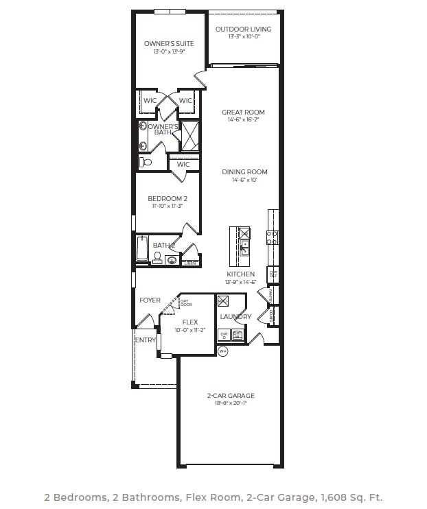Cambridge Villa Floorplan