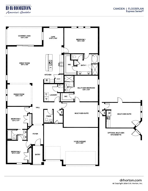 Camden Floorplan