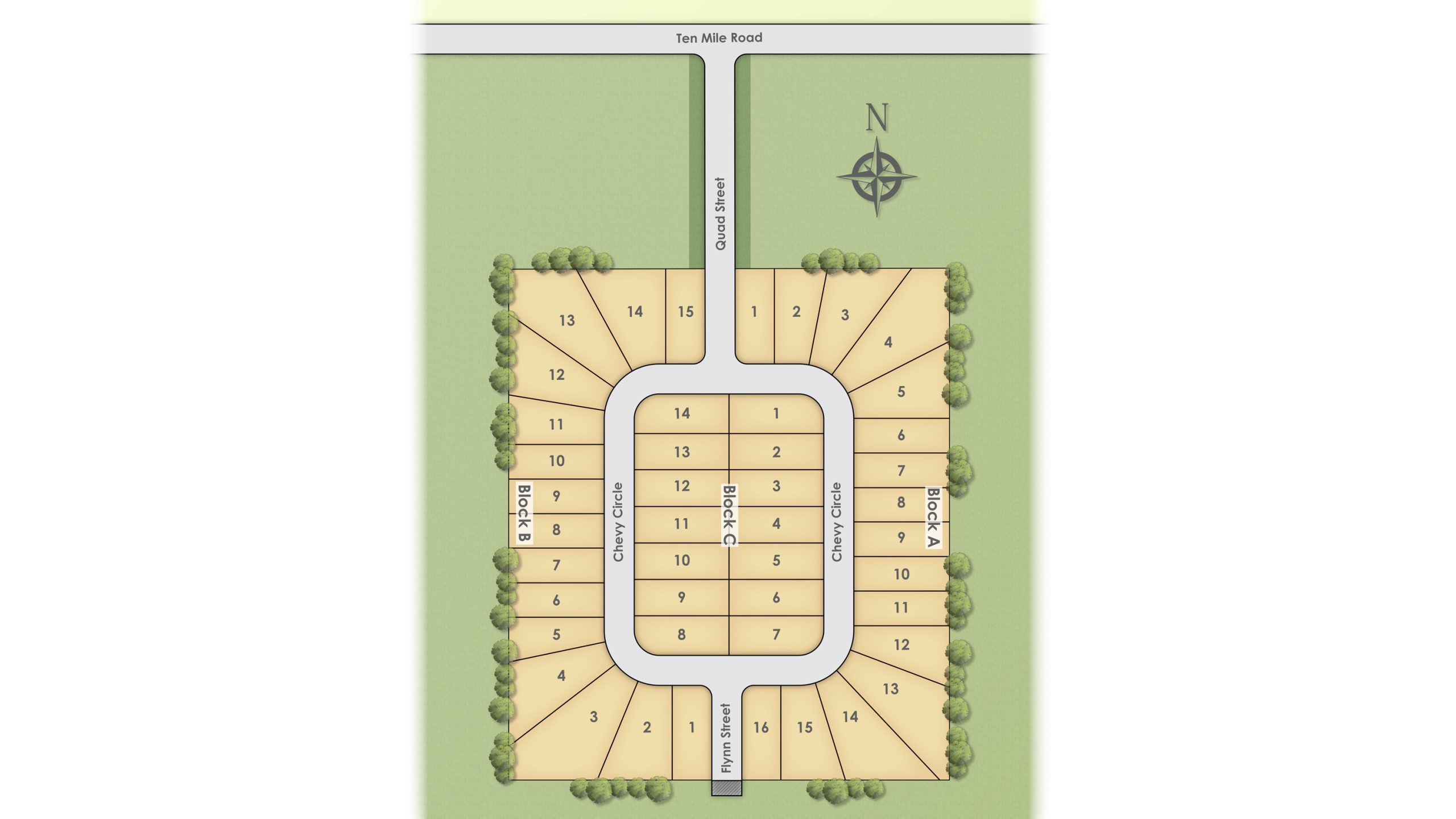 Chase Farms Siteplan