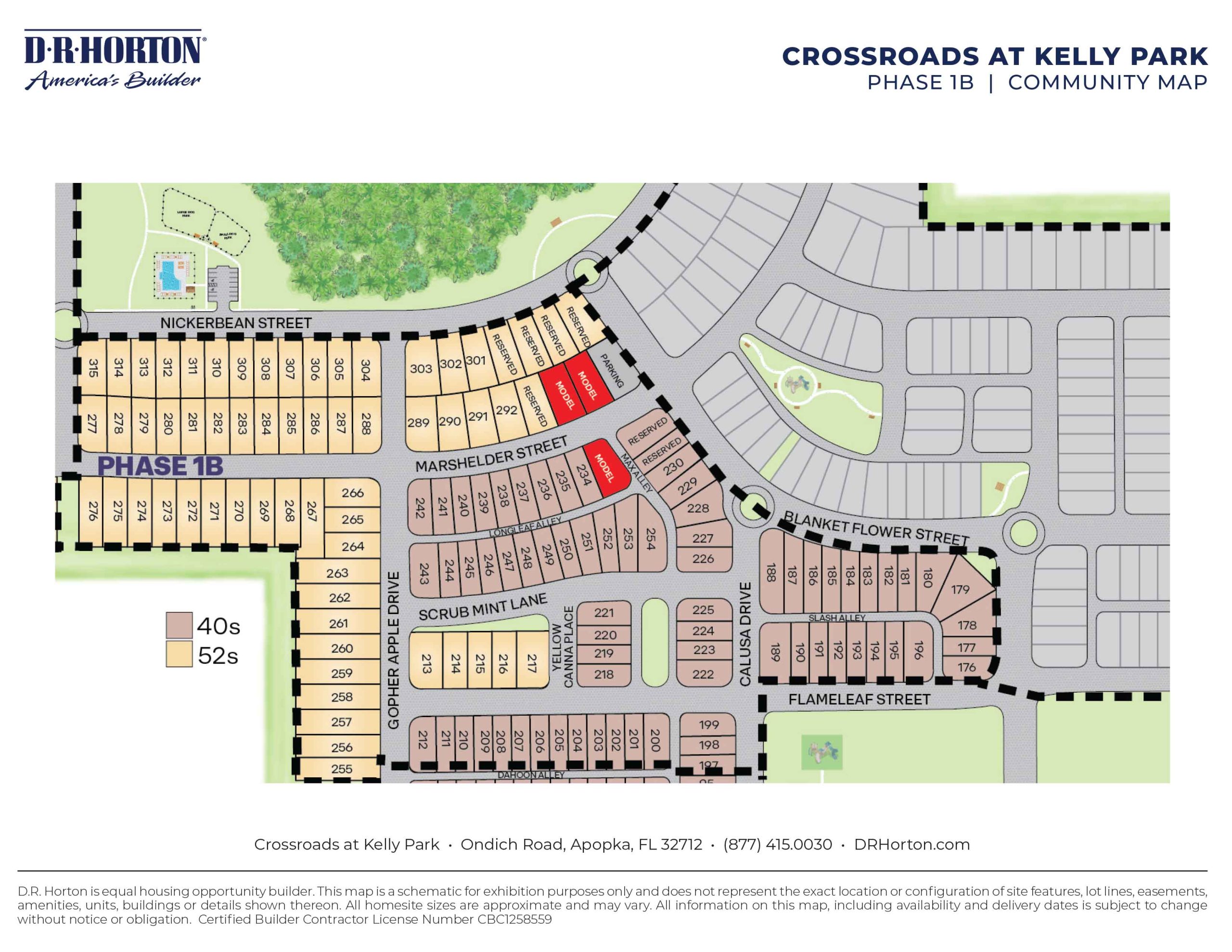 Crossroads at Kelly Park Siteplan