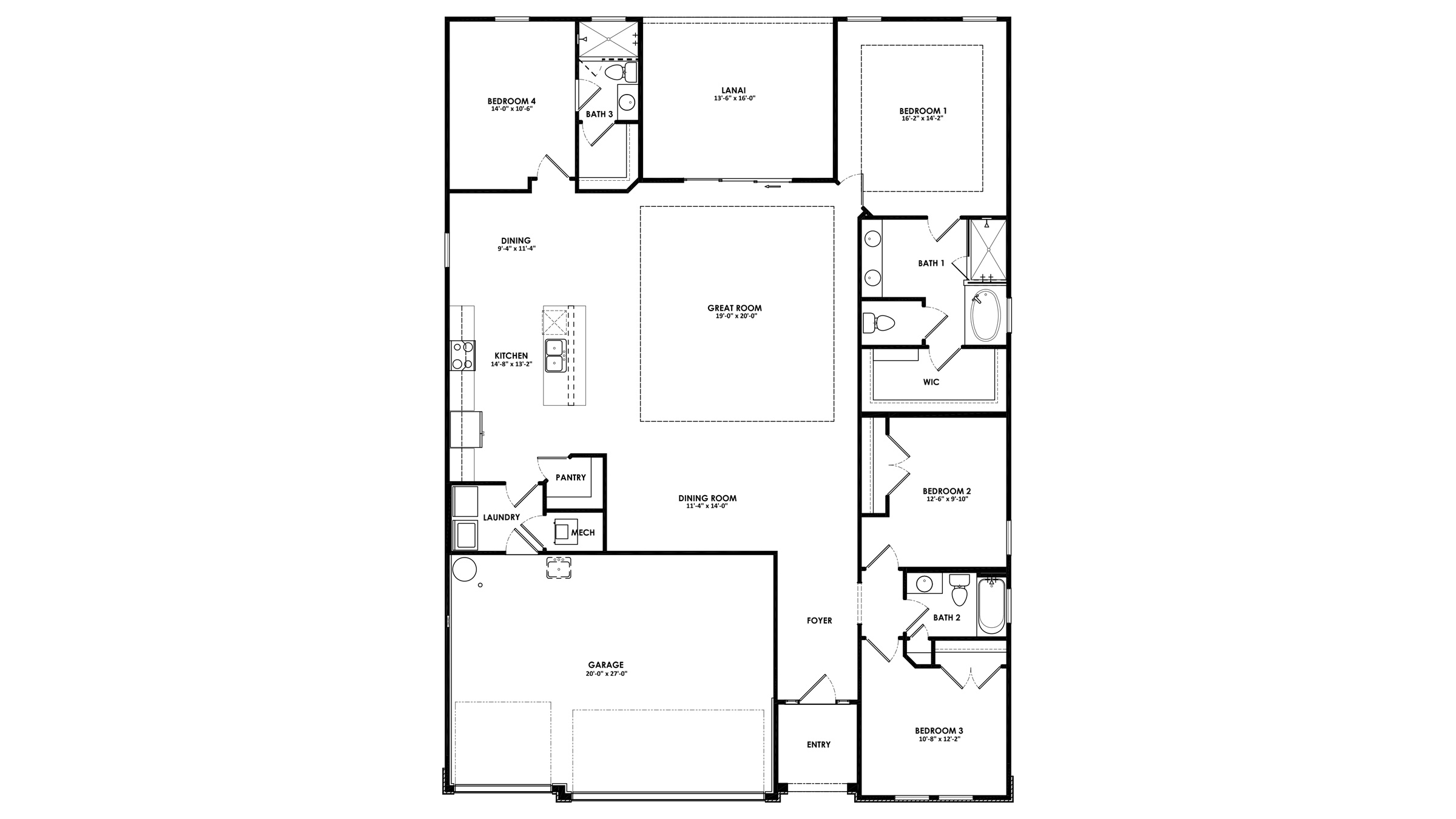 Destin Floorplan