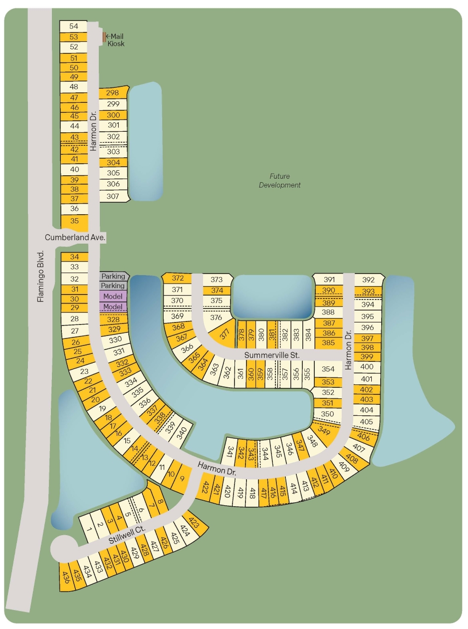 Driftwood Bay Siteplan