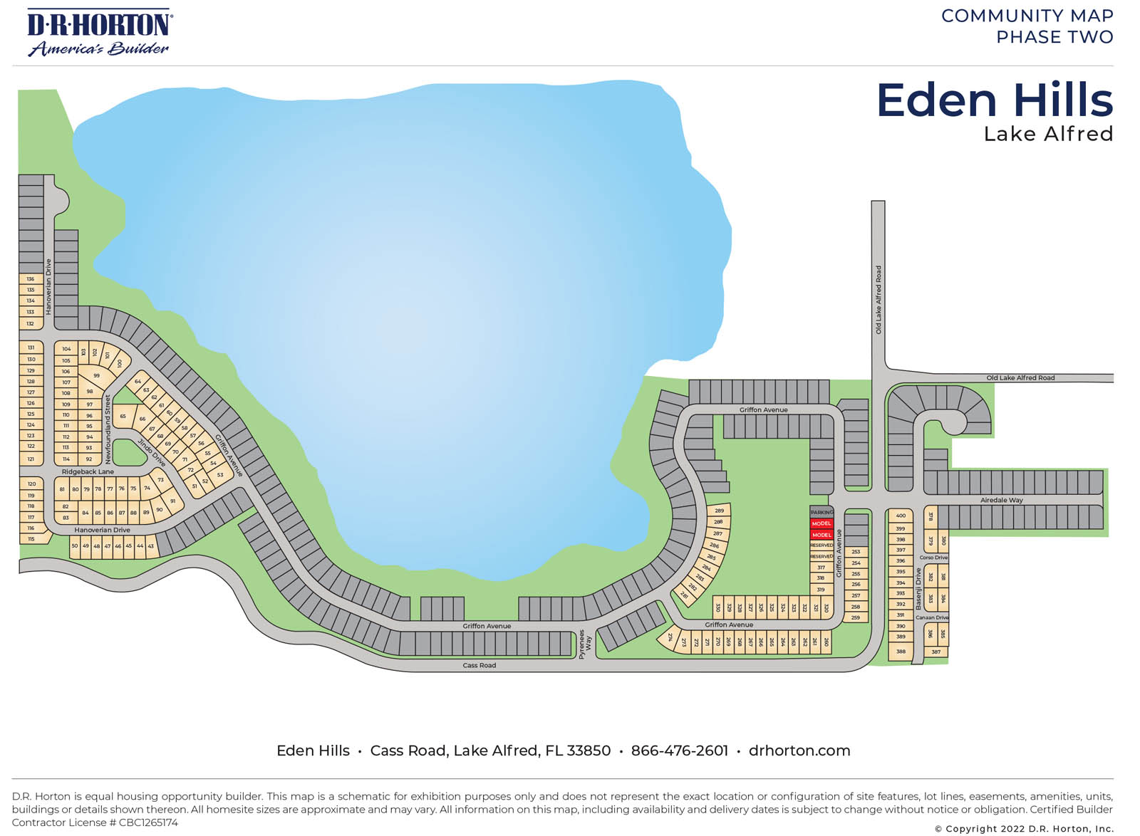 Eden Hills Siteplan