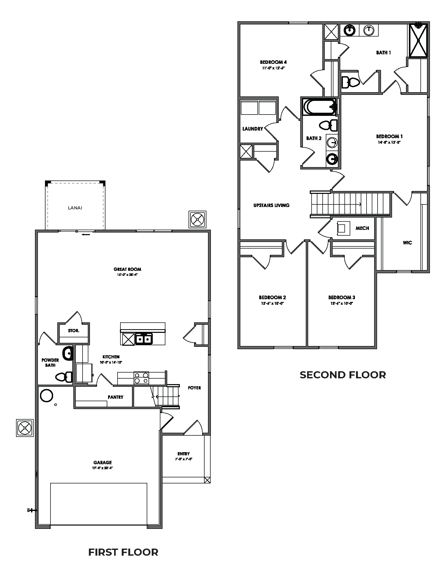 Elston Floorplan