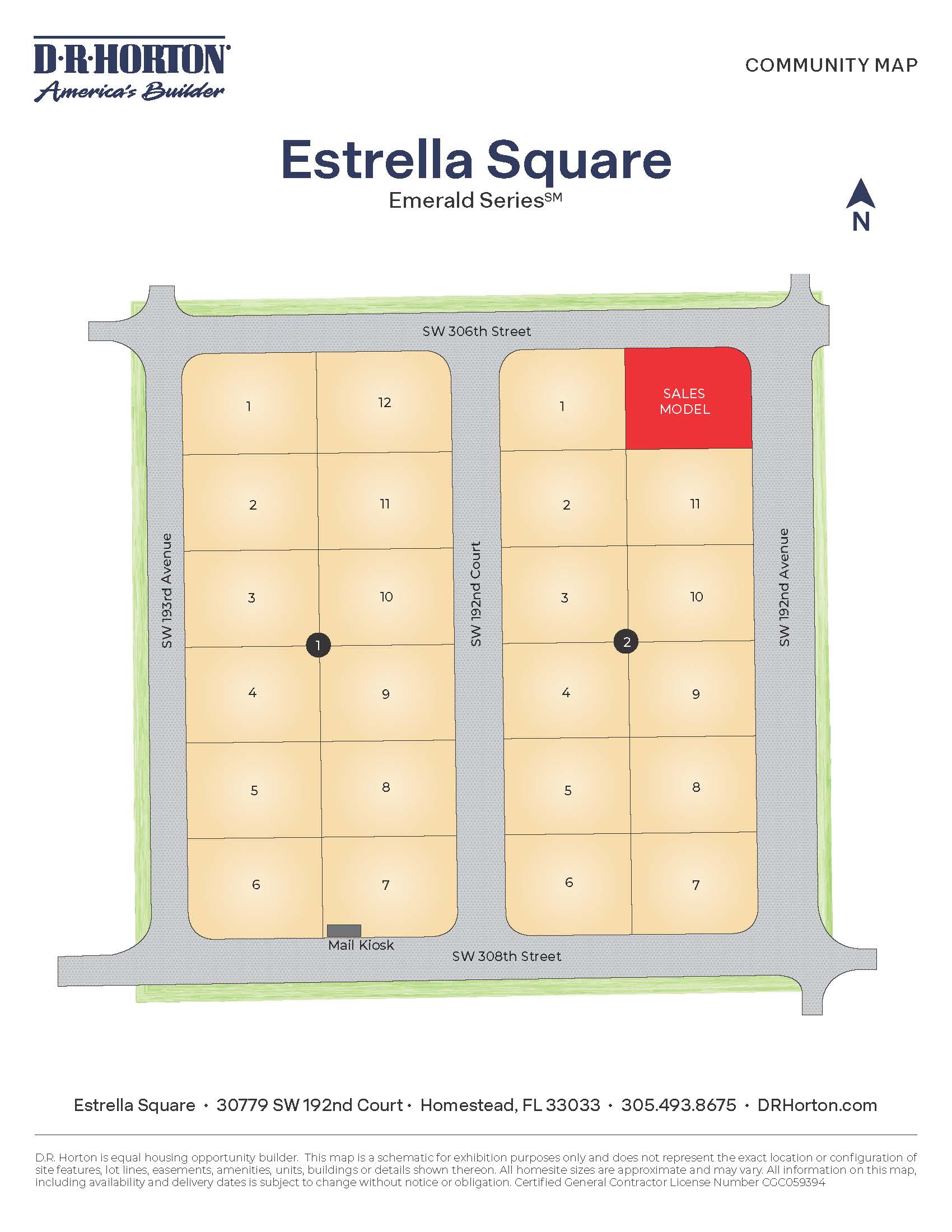 Estrella Square Siteplan