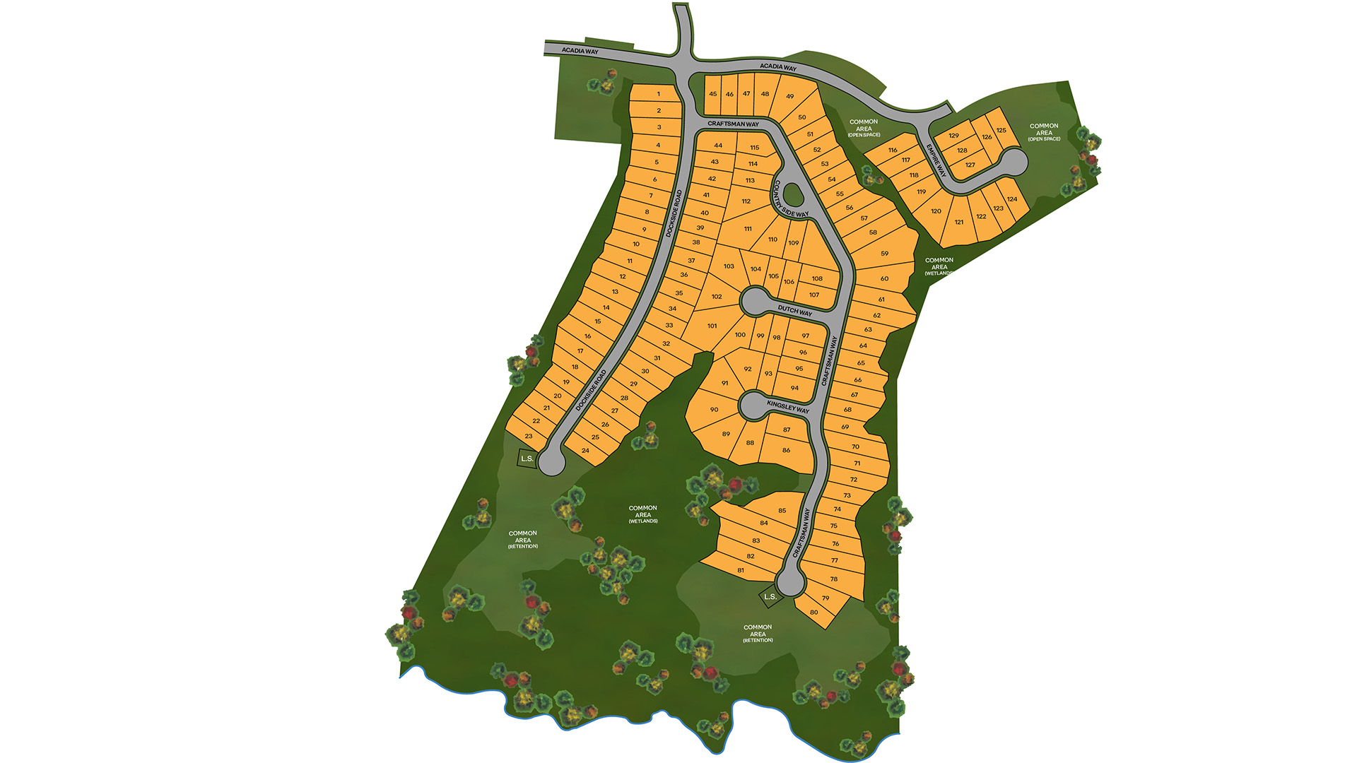 Magnolia at the Bluffs Phase 3 Siteplan