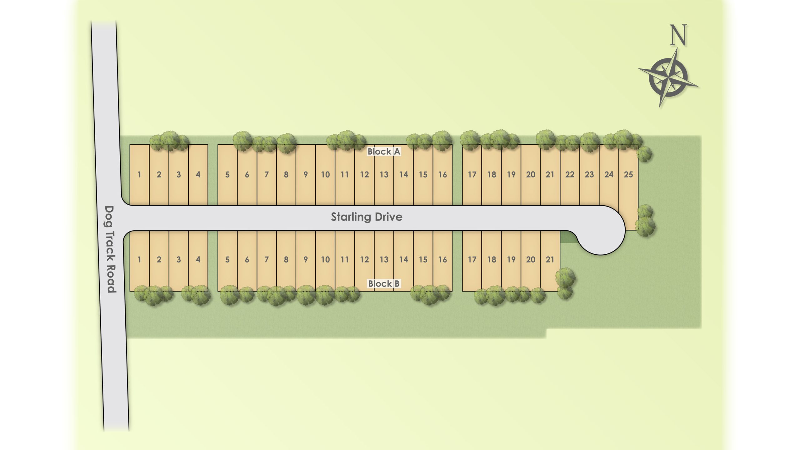 Martin Preserve Siteplan