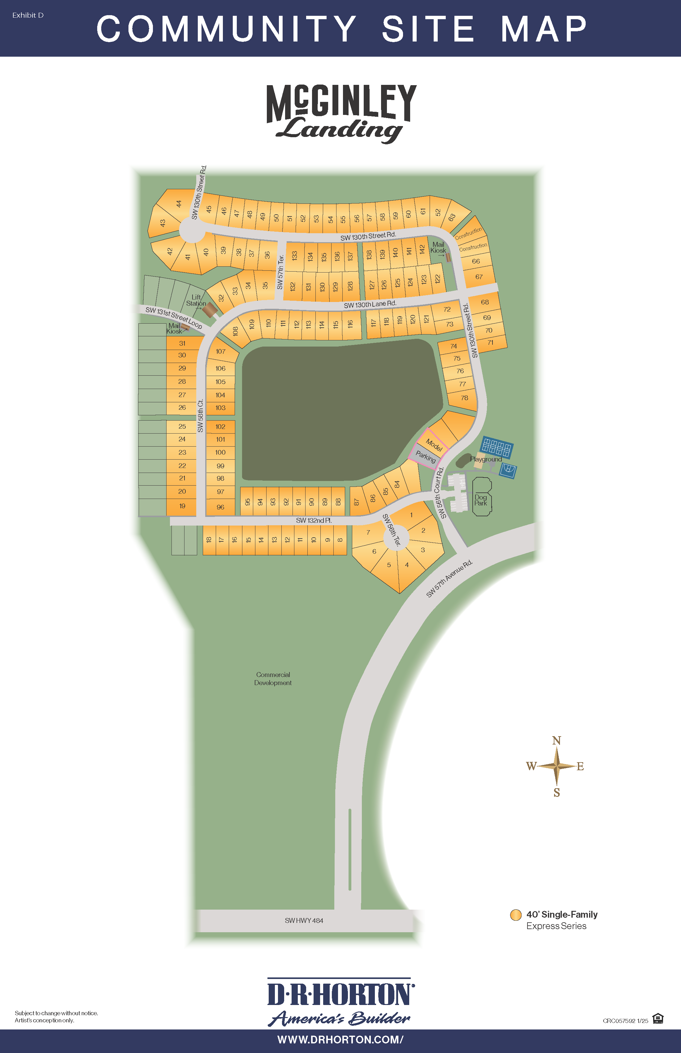 McGinley Landing Siteplan