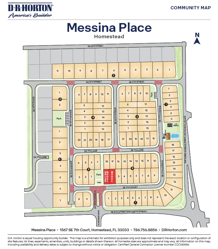 Messina Place Siteplan