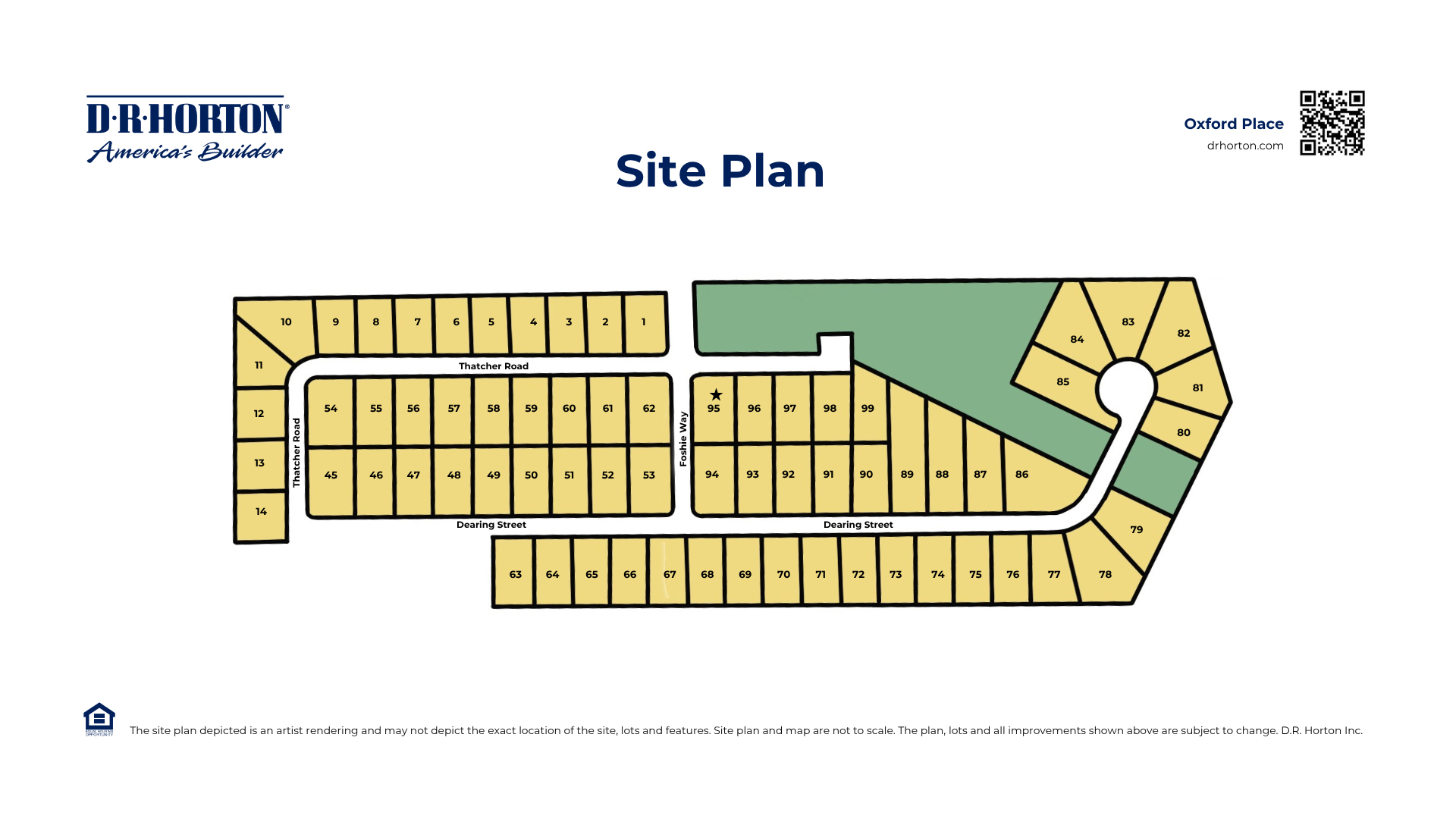 Oxford Place Siteplan