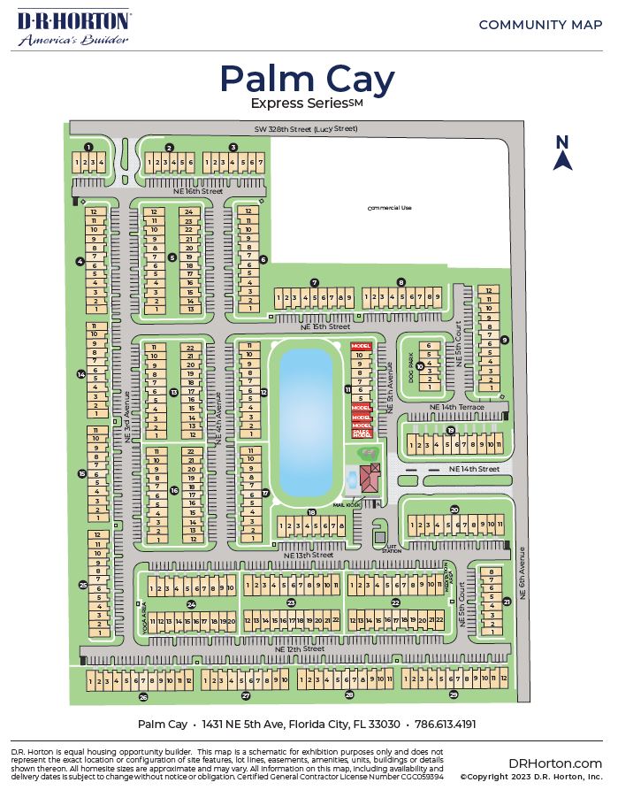 Palm Cay Siteplan