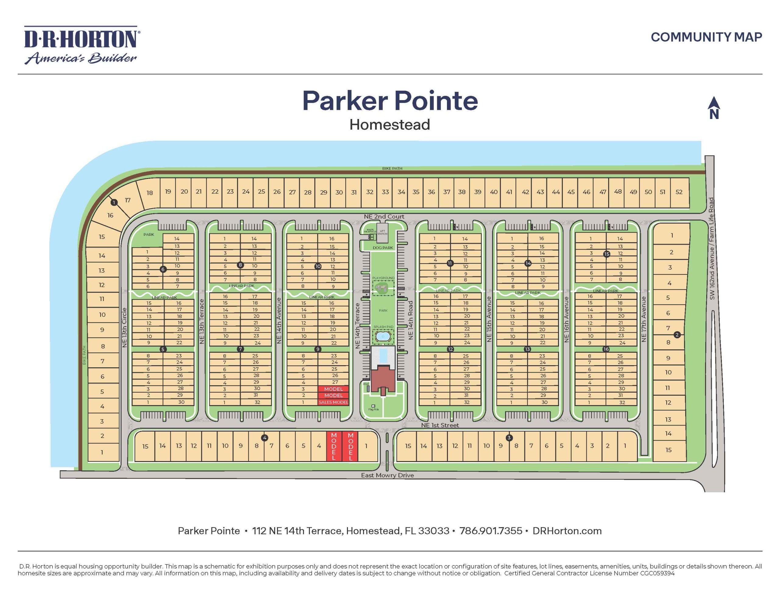 Parker Pointe Siteplan