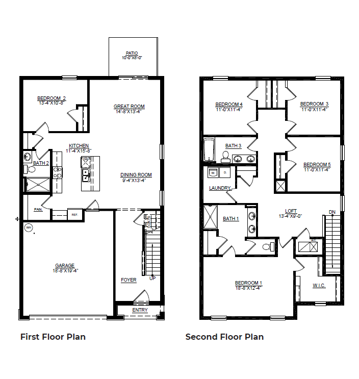 Robie Modern Floorplan