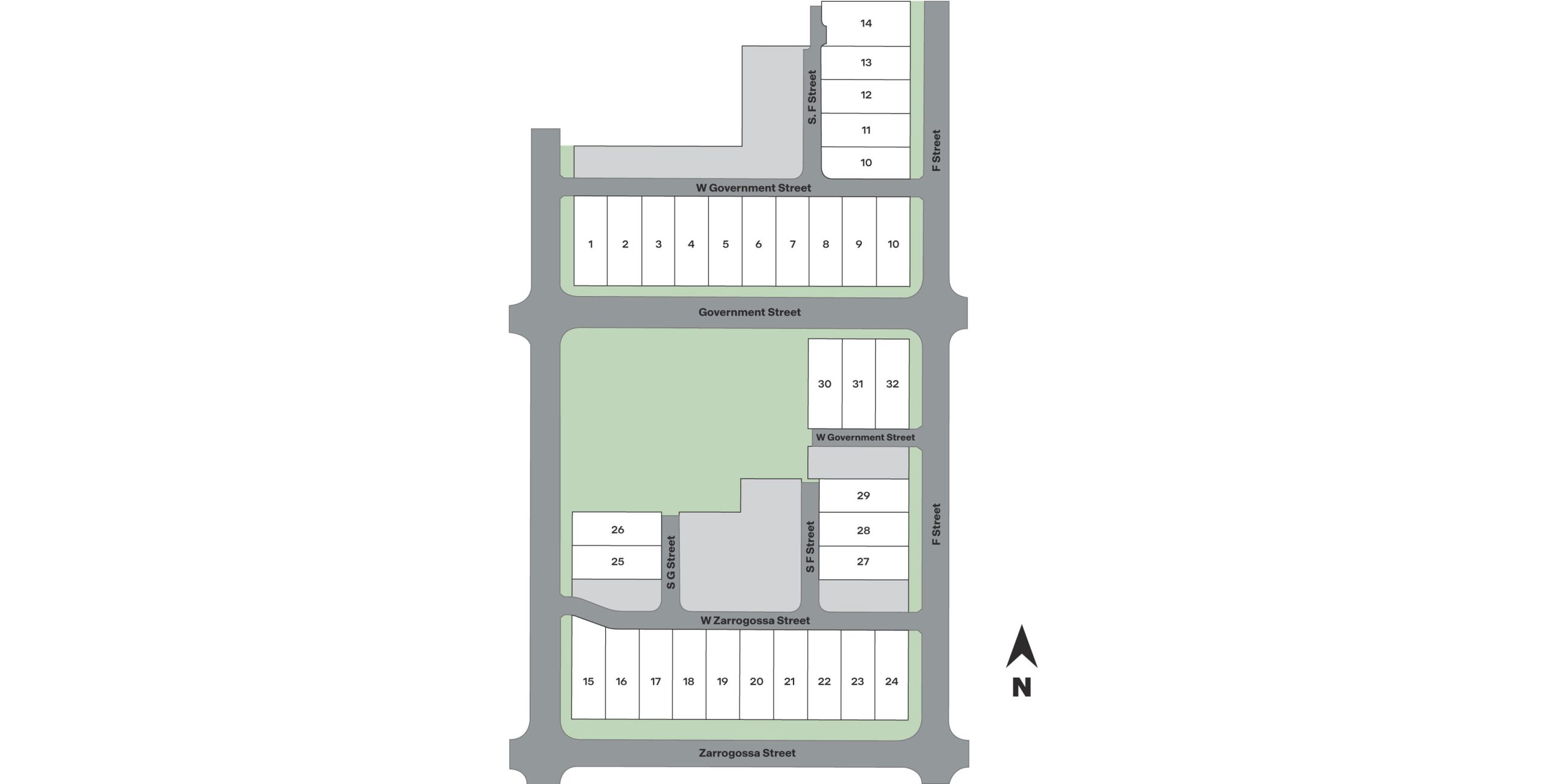 Stadium Way Siteplan